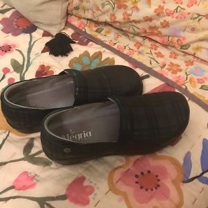 Alegria Black Loafers/Work Shoes.